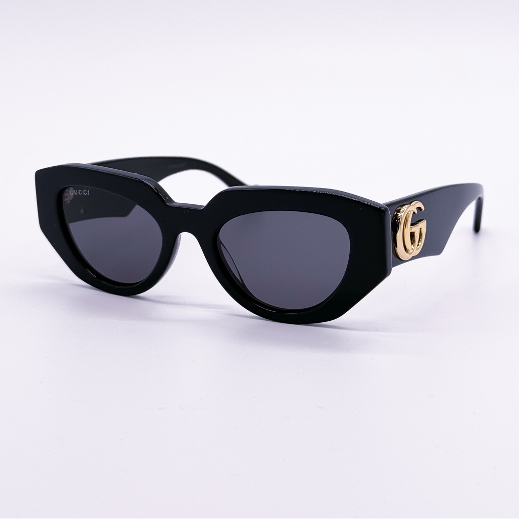 New Gucci Sunglasses Gg1421s 001 Women Black Eyewear Gucci